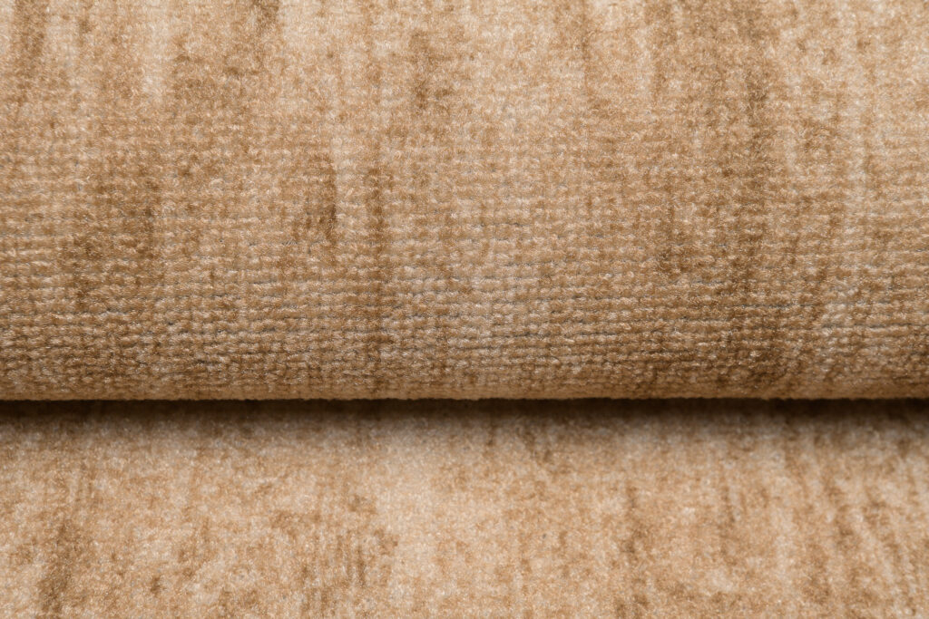 Tapis de couloir Antidérapant Beige Bordure