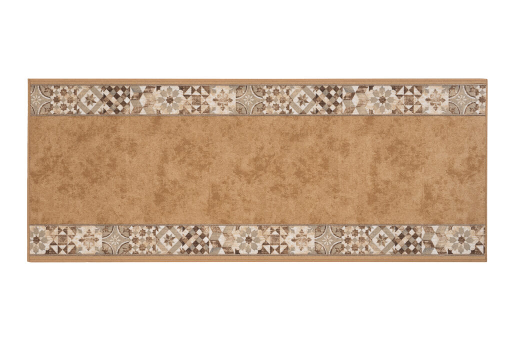 Tapis de couloir Antidérapant Sable Mosaïque
