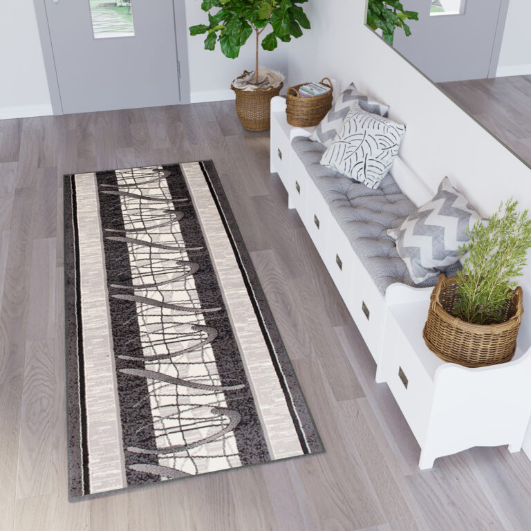 Tapis de couloir Dream Gris Géométrique
