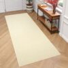 Tapis de couloir Mono Indoor Outdoor Crème