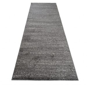 Tapis de couloir Sari Gris Foncé Mélange