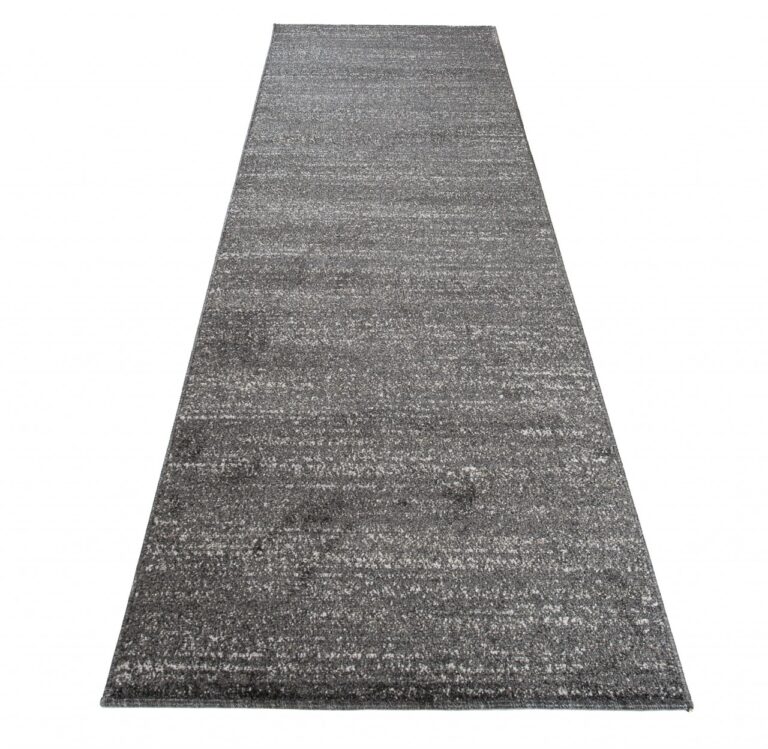 Tapis de couloir Sari Gris Foncé Mélange