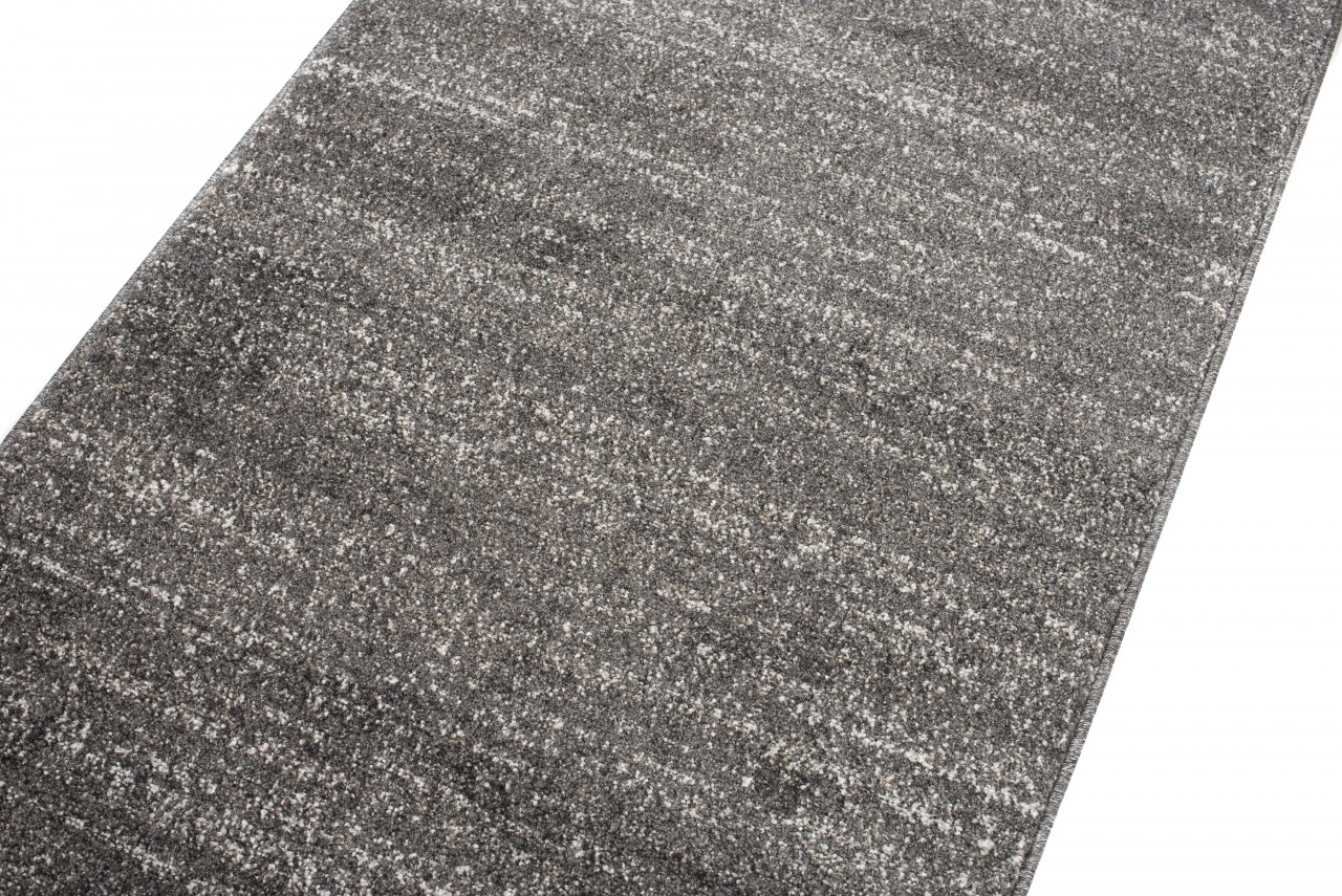 Tapis de couloir Sari Gris Foncé Mélange