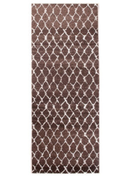 Tapis de couloir Sari Marron Géométrique