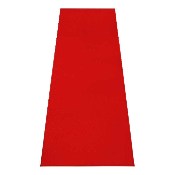 Tapis de couloir Mono Indoor Outdoor Rouge