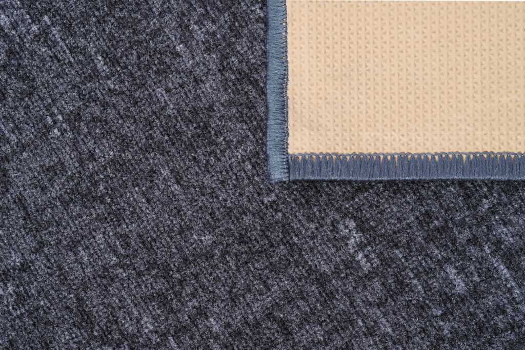 Tapis de couloir Antidérapant Graphite Bordure