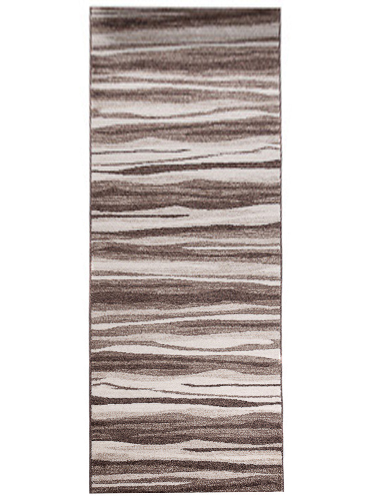 Tapis de couloir Sari Marron Rayures