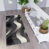 Tapis de couloir Dream Gris Foncé Ondes