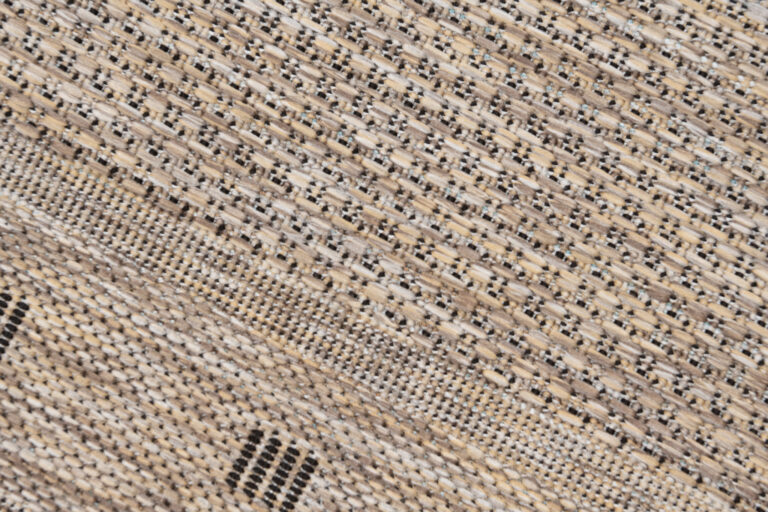 Tapis de couloir Melissa Marron Bordure Indoor Outdoor