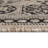 Tapis de couloir Melissa Marron Noir Mosaïque Indoor Outdoor