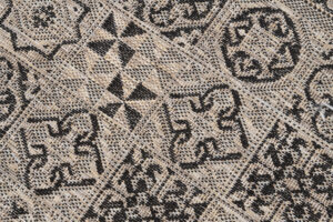 Tapis de couloir Melissa Marron Noir Mosaïque Indoor Outdoor