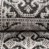 Tapis de couloir Melissa Gris Noir Mosaïque Indoor Outdoor