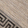 Tapis de couloir Melissa Marron Noir Zigzag Indoor Outdoor