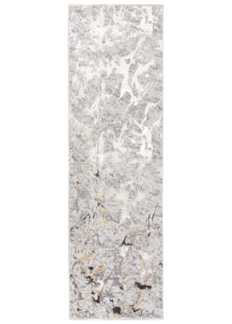 Tapis de couloir Crystal Gris Beige Abstrait