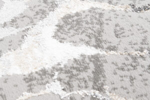 Tapis de couloir Crystal Gris Beige Abstrait