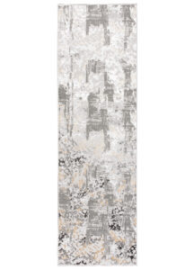 Tapis de couloir Crystal Gris Foncé Rétro