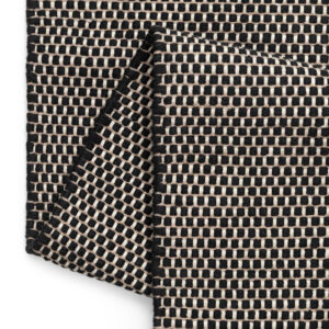 Tapis Laine Loni Noir