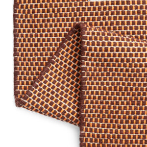 Tapis Laine Loni Brun Foncé