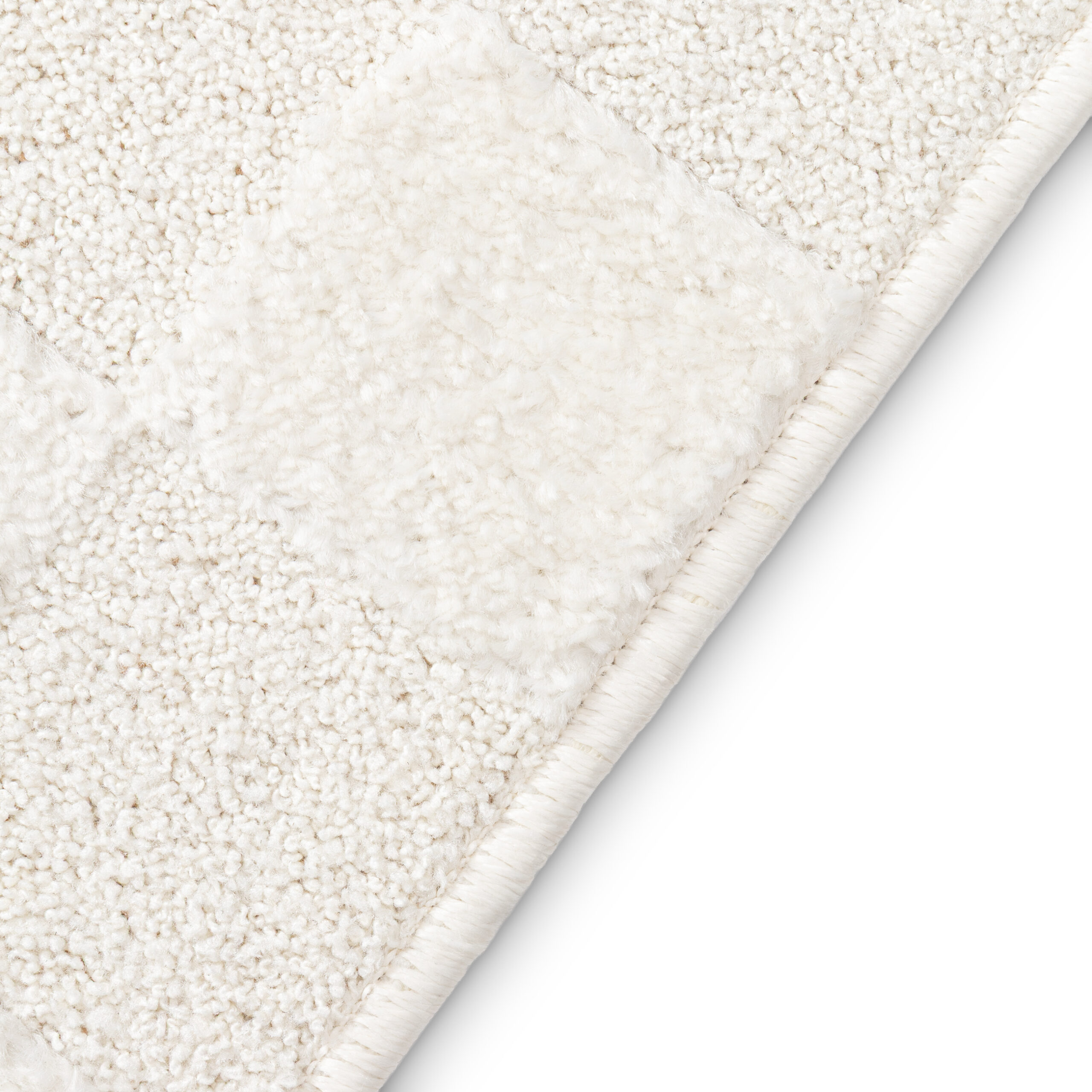 Tapis Terra Crème Carreaux