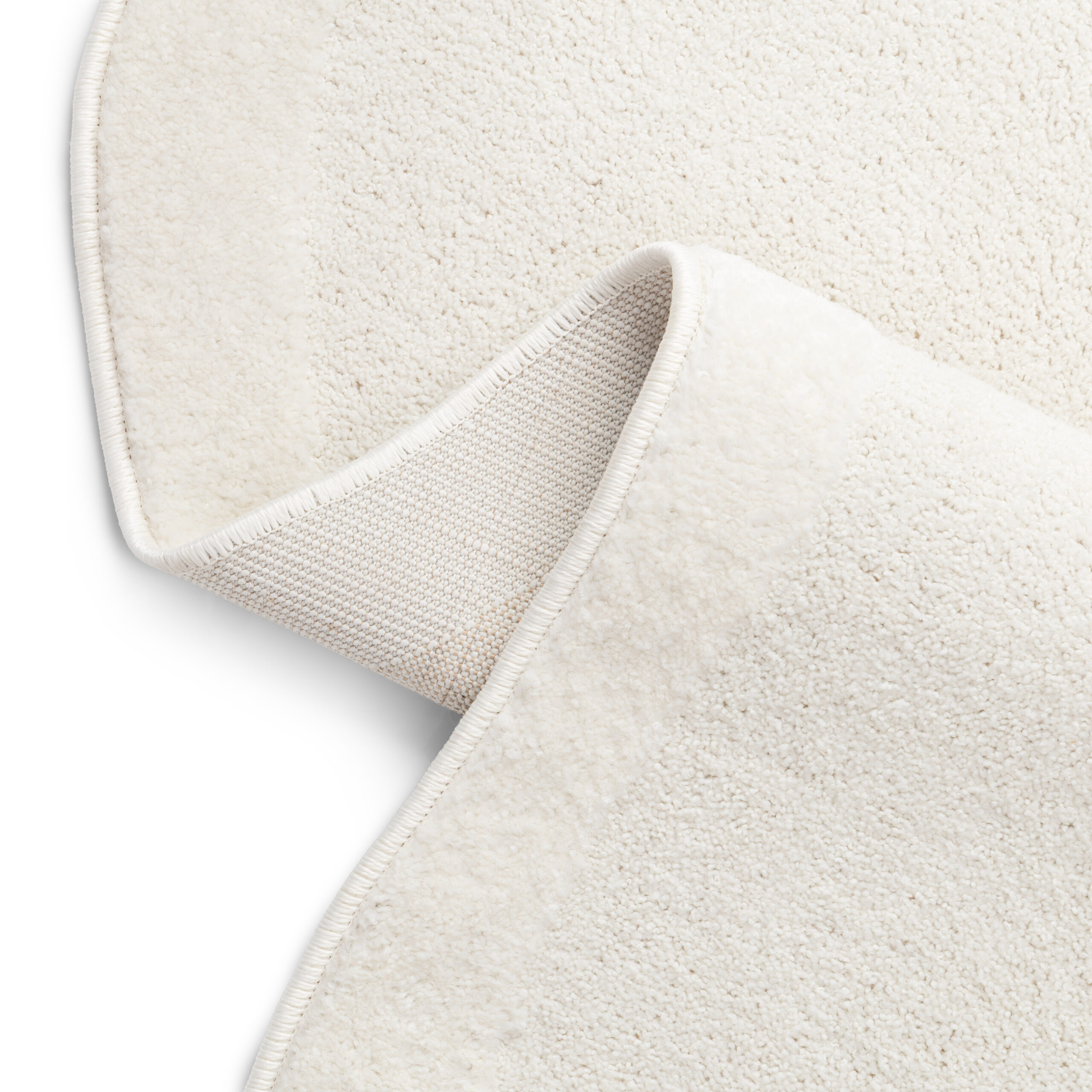 Tapis Terra Crème Forme Irrégulière