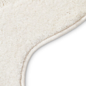 Tapis Terra Crème Vague Forme Irrégulière