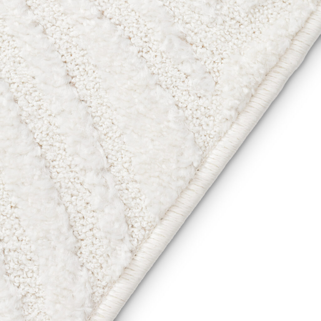 Tapis Terra Crème Feuilles de Palmier