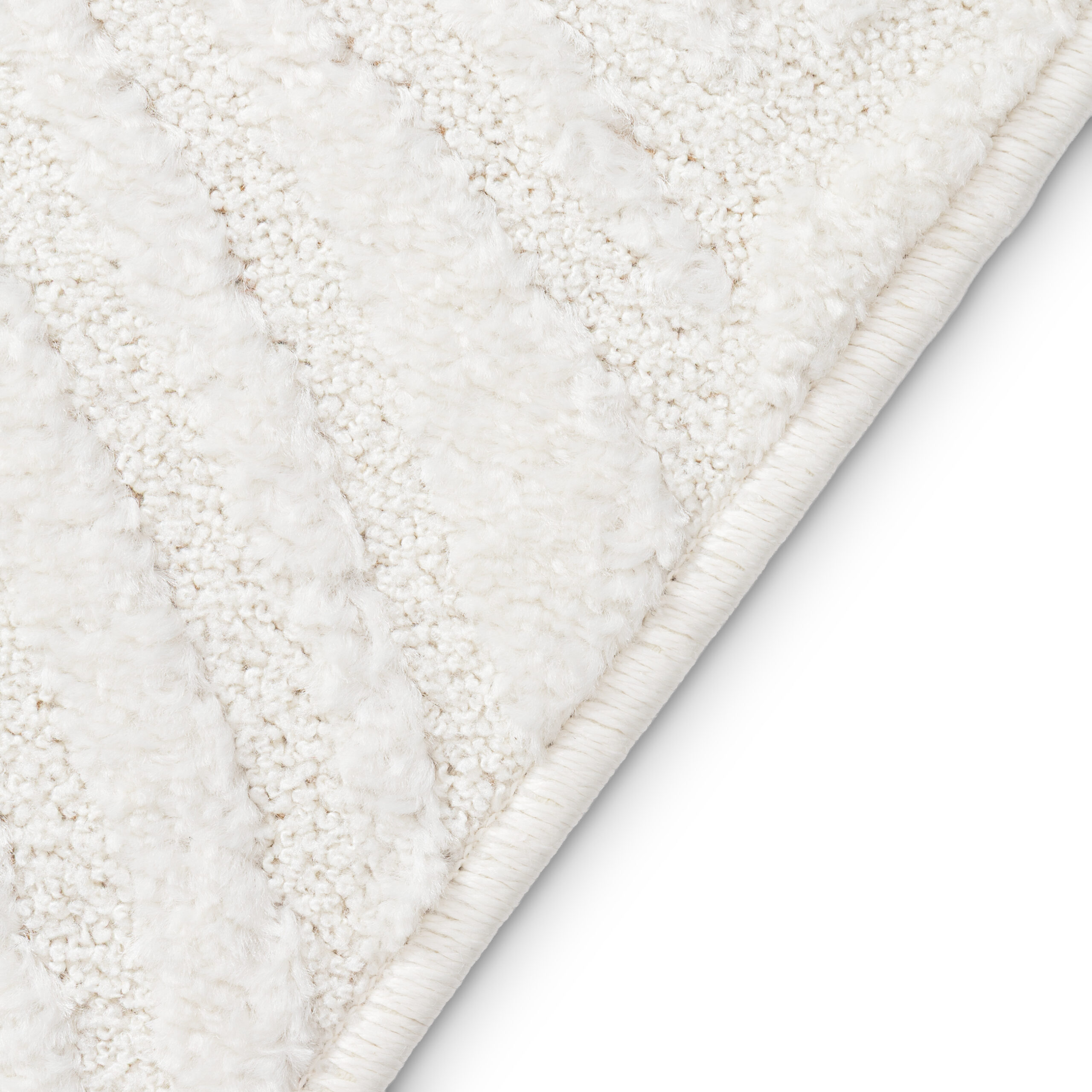 Tapis Terra Crème Feuilles de Palmier