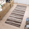 Tapis de couloir Sari Marron Rayures
