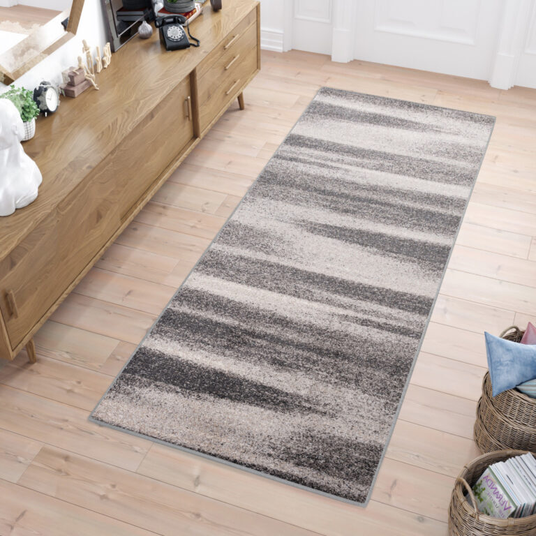 Tapis de couloir Sari Gris Abstrait