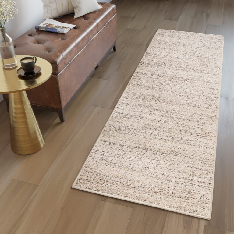Tapis de couloir Sari Beige Mélange