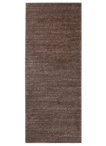 Tapis de couloir Sari Marron Foncé Mélange