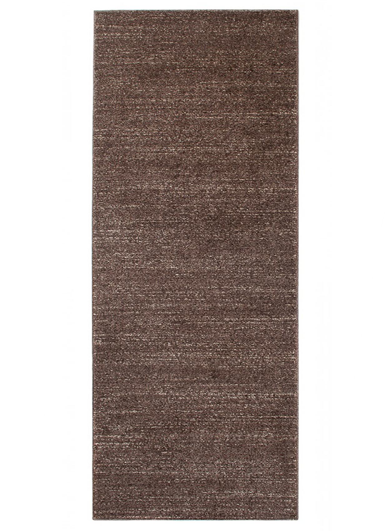 Tapis de couloir Sari Marron Foncé Mélange