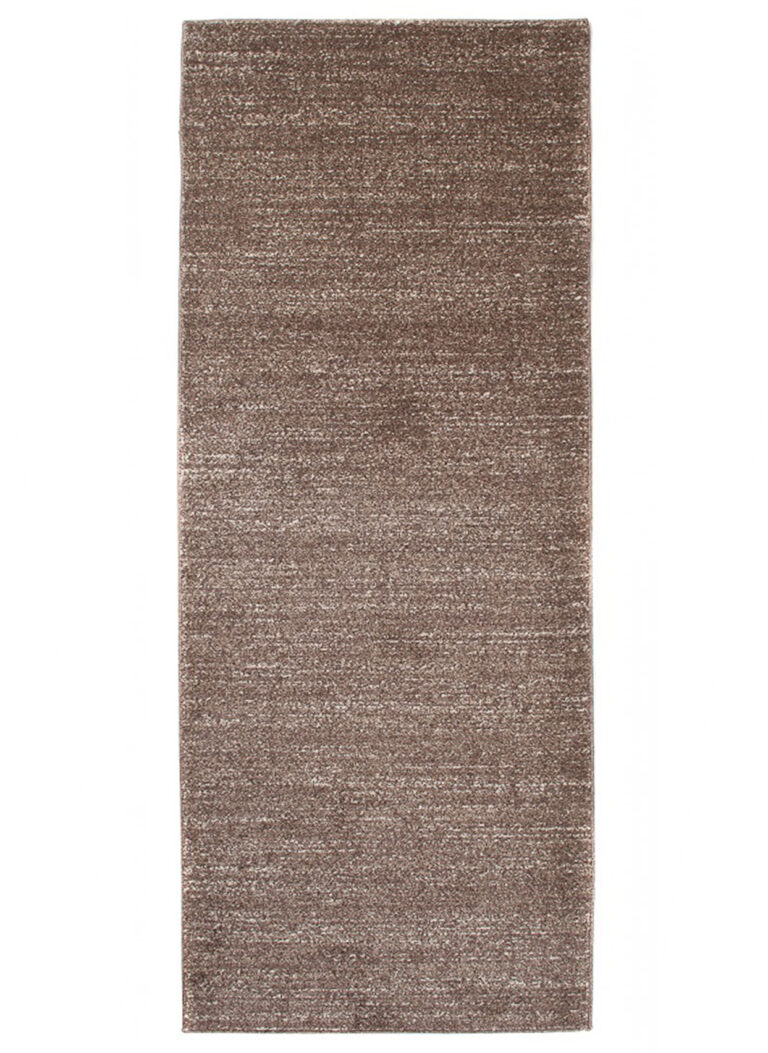 Tapis de couloir Sari Marron Clair Mélange
