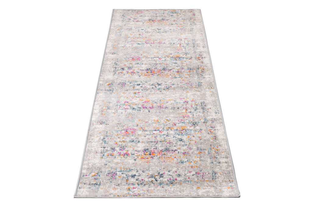 Tapis de couloir Lazur Gris Multicolore Vintage