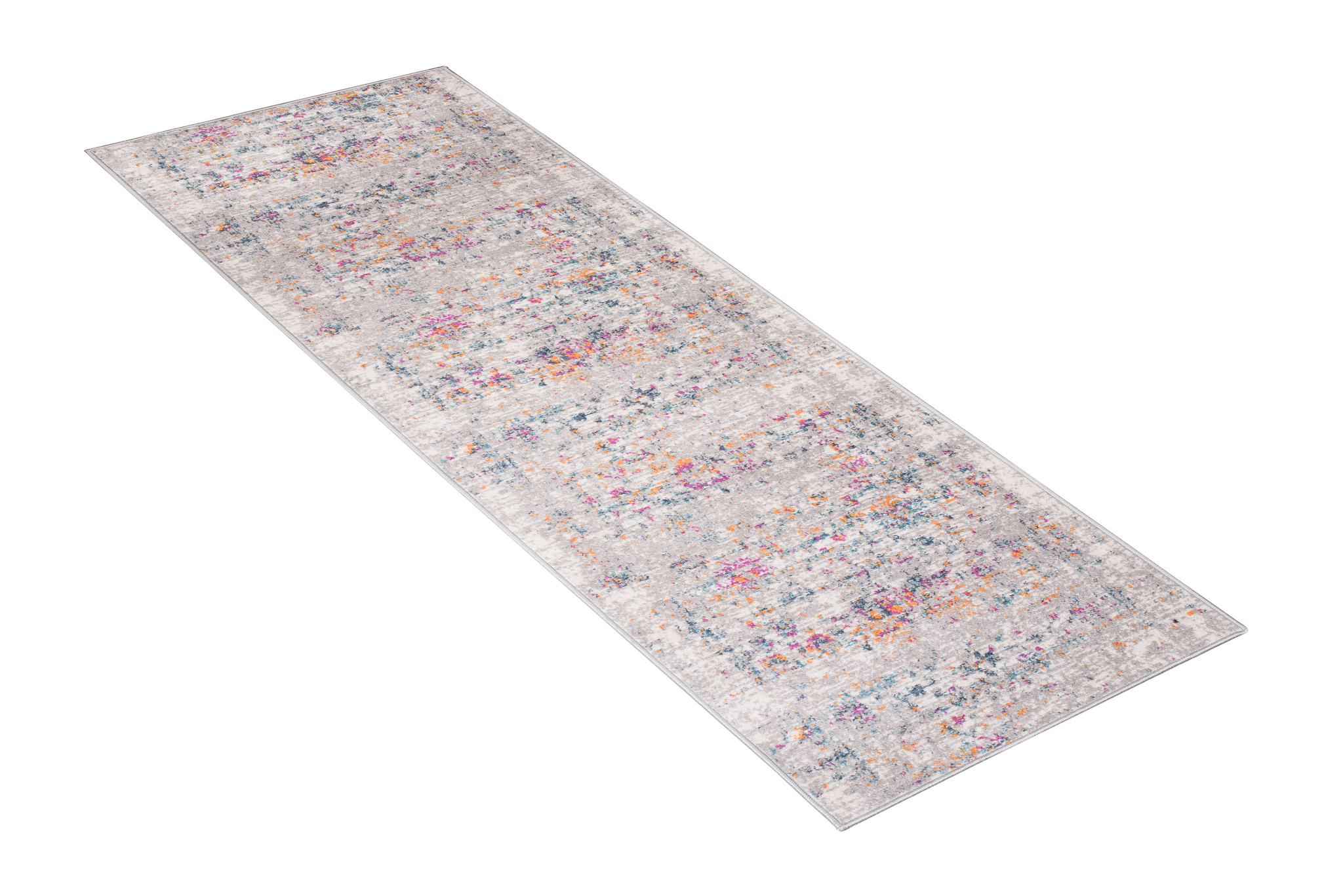 Tapis de couloir Lazur Gris Multicolore Vintage