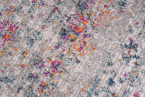 Tapis de couloir Lazur Gris Multicolore Vintage