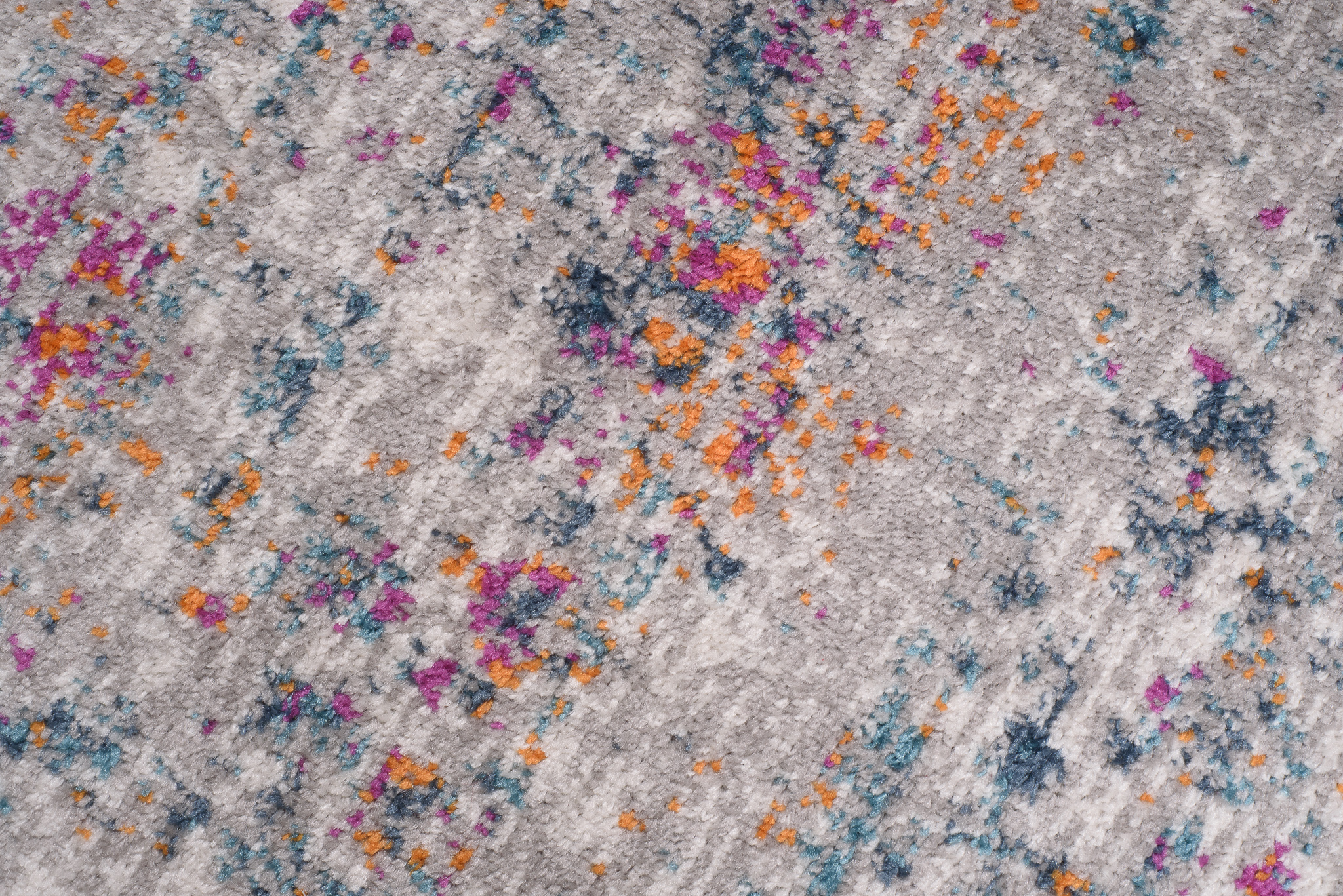 Tapis de couloir Lazur Gris Multicolore Vintage