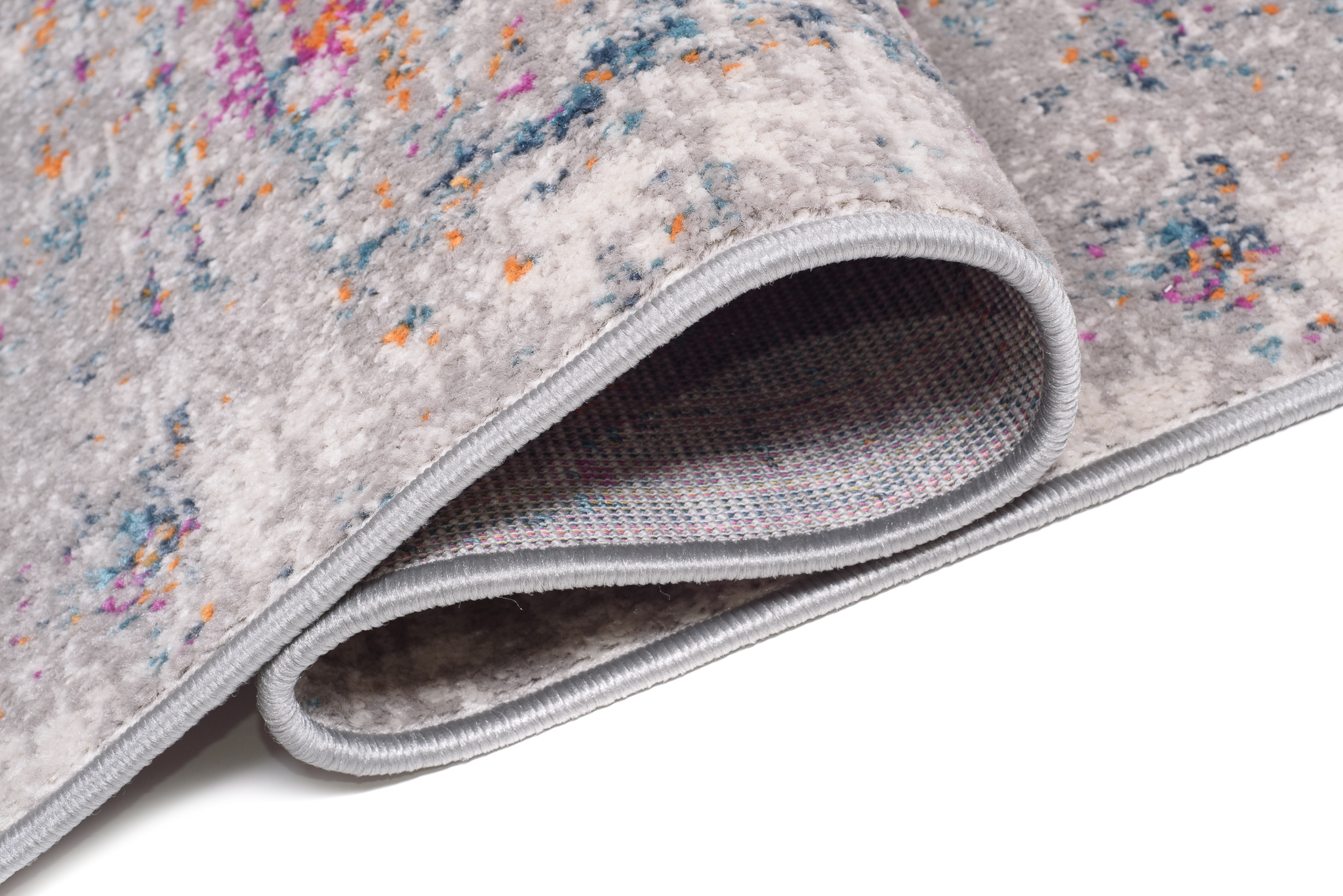 Tapis de couloir Lazur Gris Multicolore Vintage