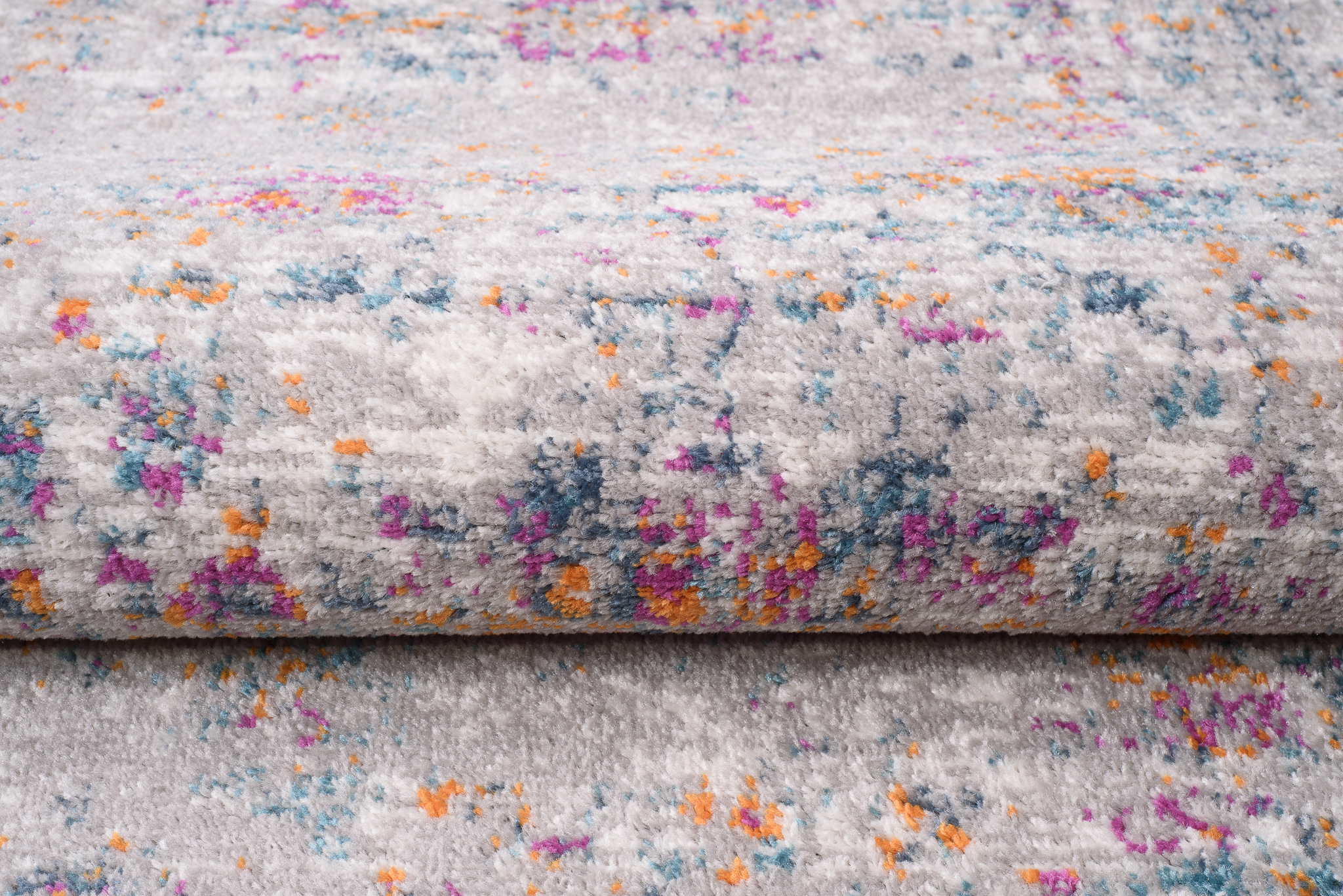 Tapis de couloir Lazur Gris Multicolore Vintage