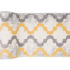 Tapis de couloir Lazur Gris Jaune Treillis