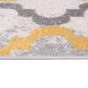 Tapis de couloir Lazur Gris Jaune Treillis