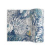 Tapis de couloir Lazur Bleu Marine Feuilles