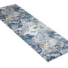 Tapis de couloir Lazur Bleu Marine Feuilles