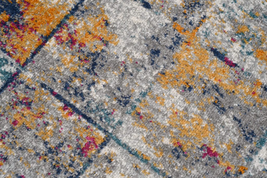 Tapis de couloir Lazur Multicolore Carrés