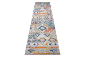 Tapis de couloir Lazur Gris Multicolore Boho