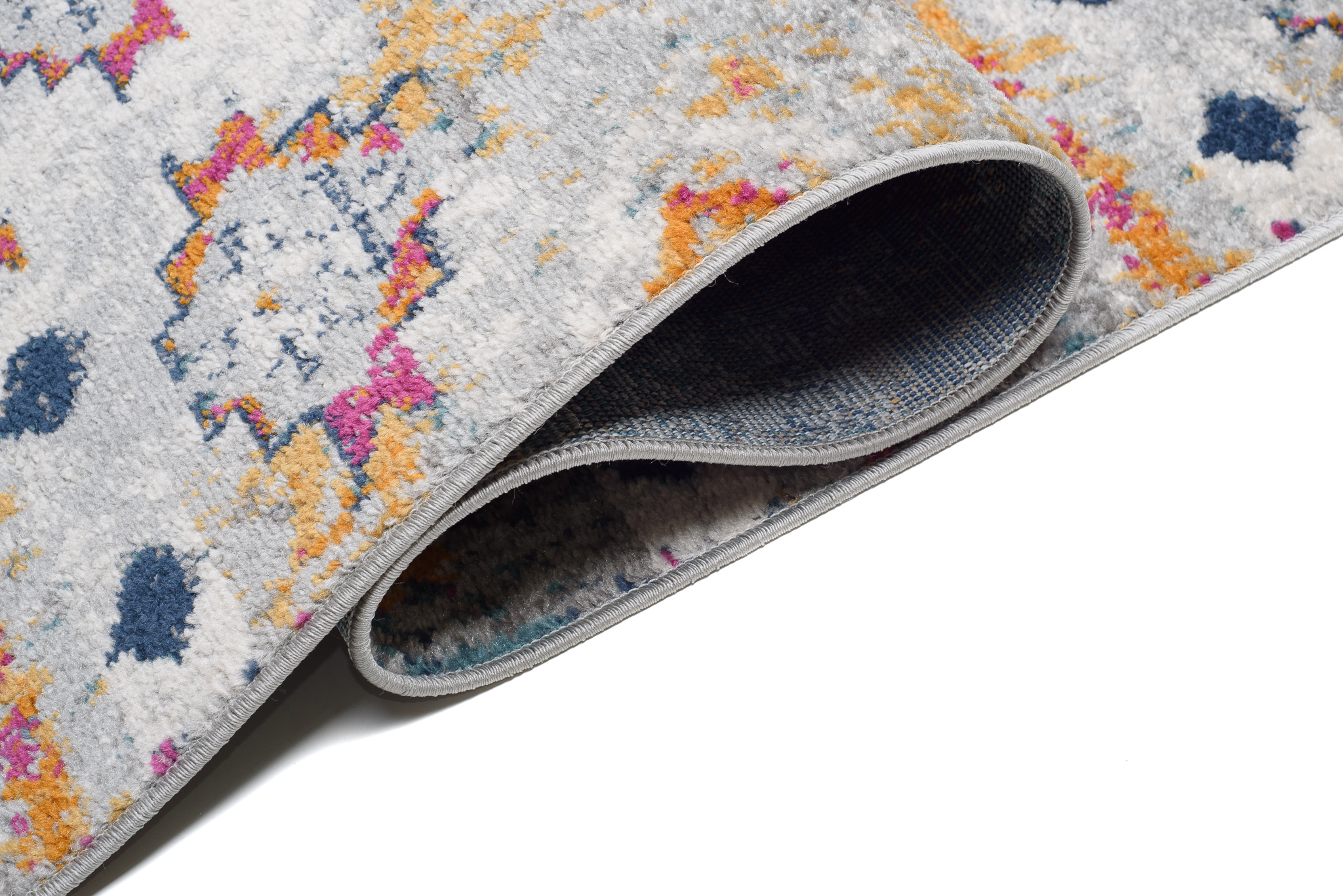 Tapis de couloir Lazur Gris Multicolore Boho