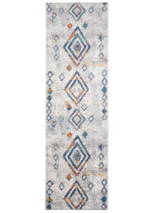 Tapis de couloir Lazur Gris Géométrique