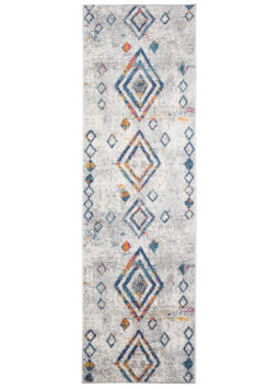 Tapis de couloir Lazur Gris Géométrique