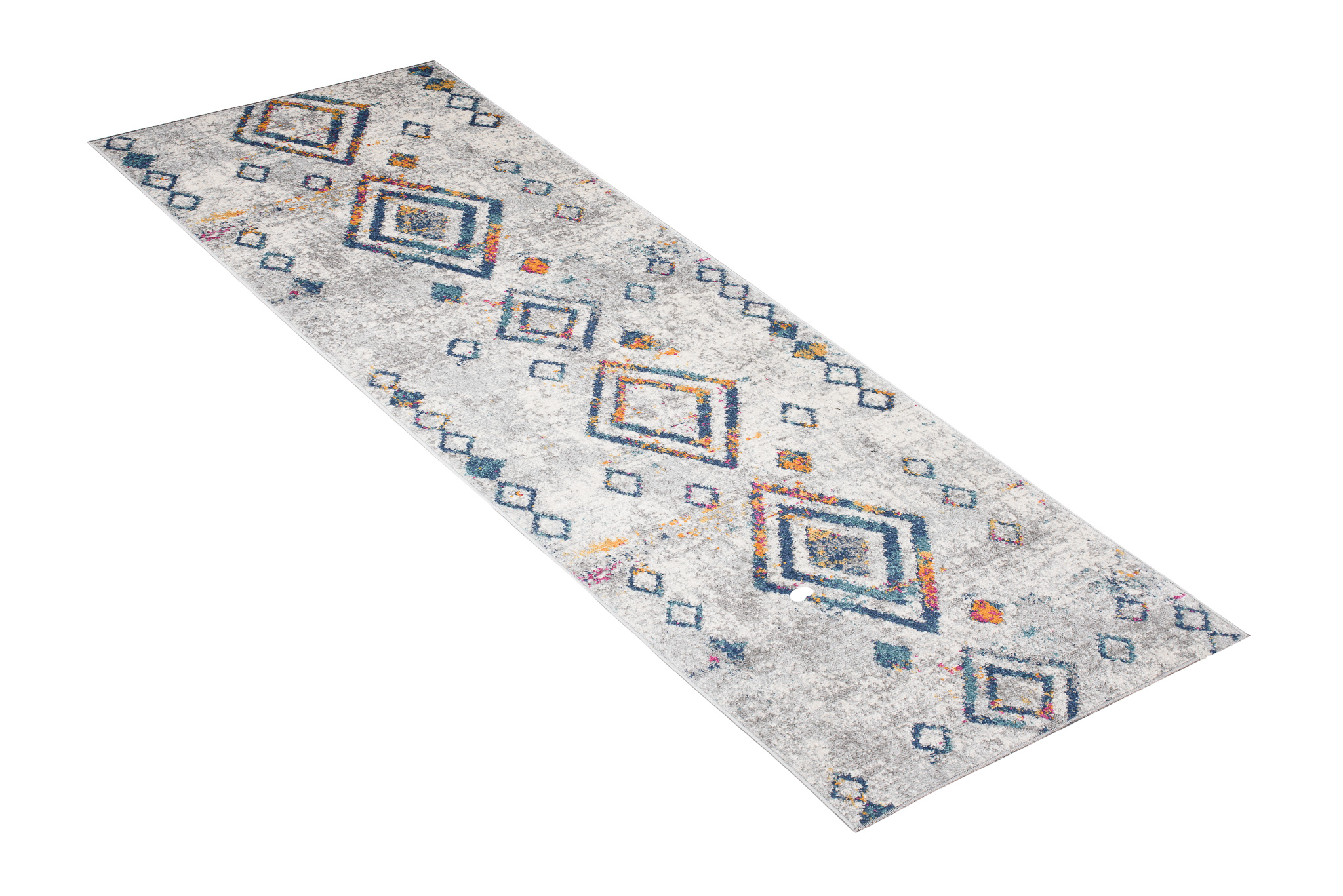 Tapis de couloir Lazur Gris Géométrique