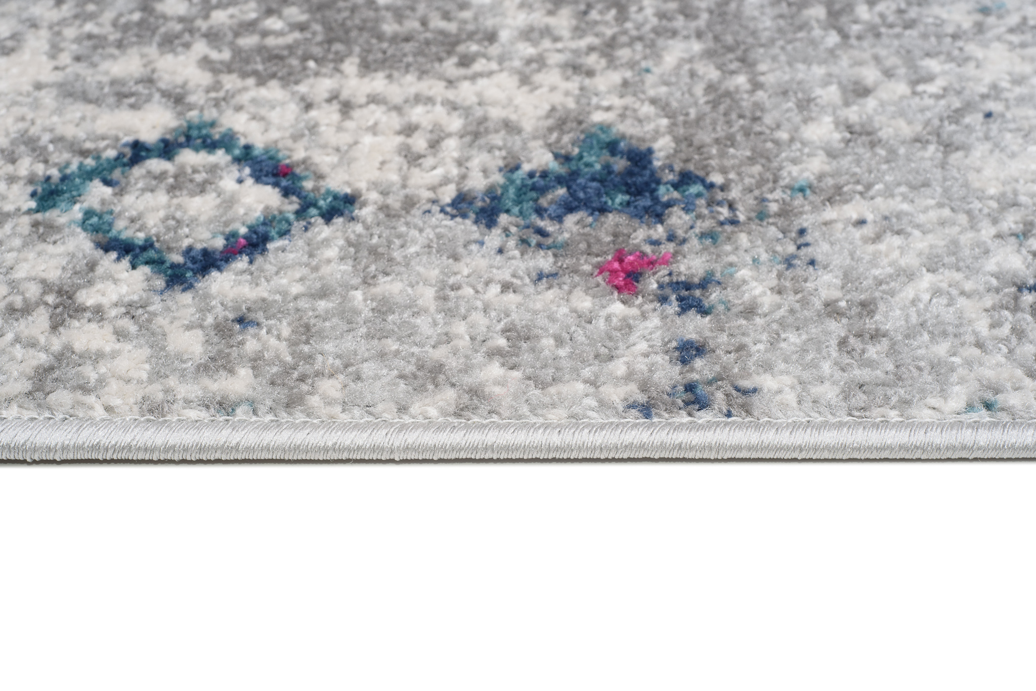 Tapis de couloir Lazur Gris Géométrique